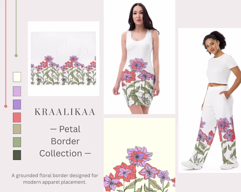 Cover image for Custom Textile & Surface Pattern Design — Kraalikaa