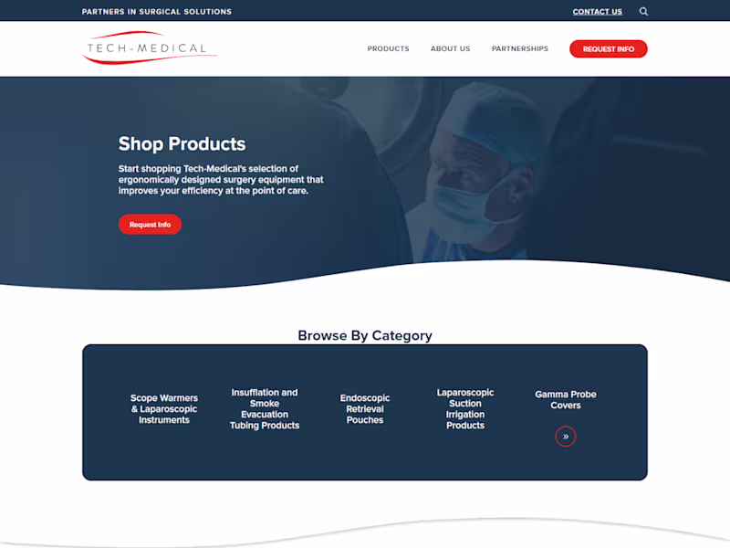 Cover image for Surgical Equipment E-commerce Platform Development