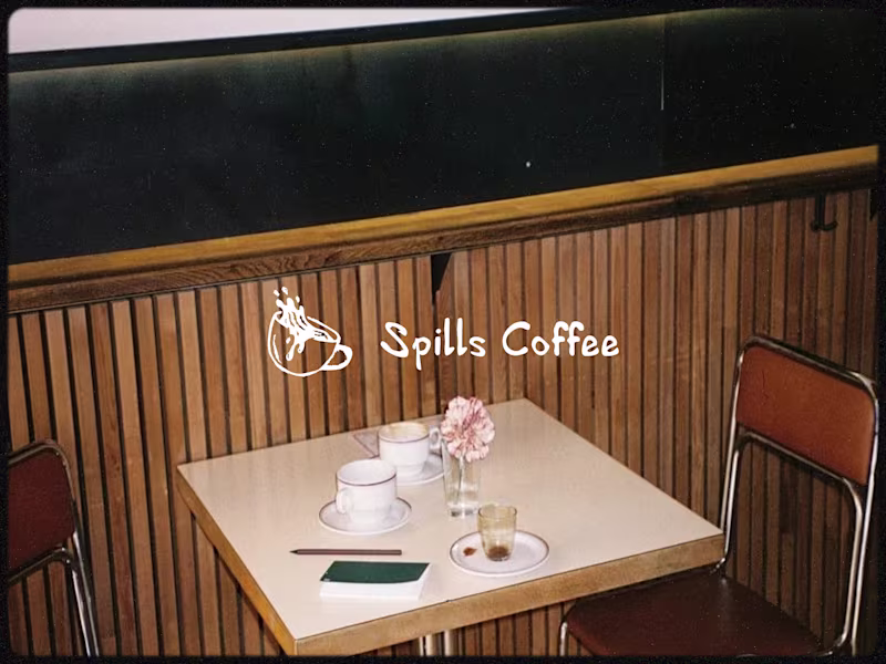Cover image for Spills Coffee -- Branding