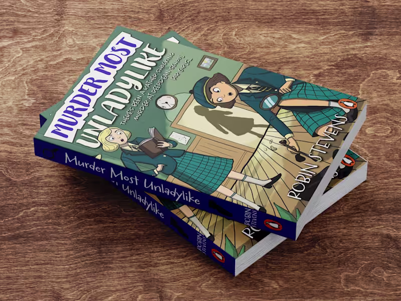 Cover image for Murder Most Unladylike – Book Cover Redesign for Penguin Pub...