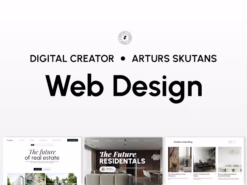 Cover image for Figma Website Design
