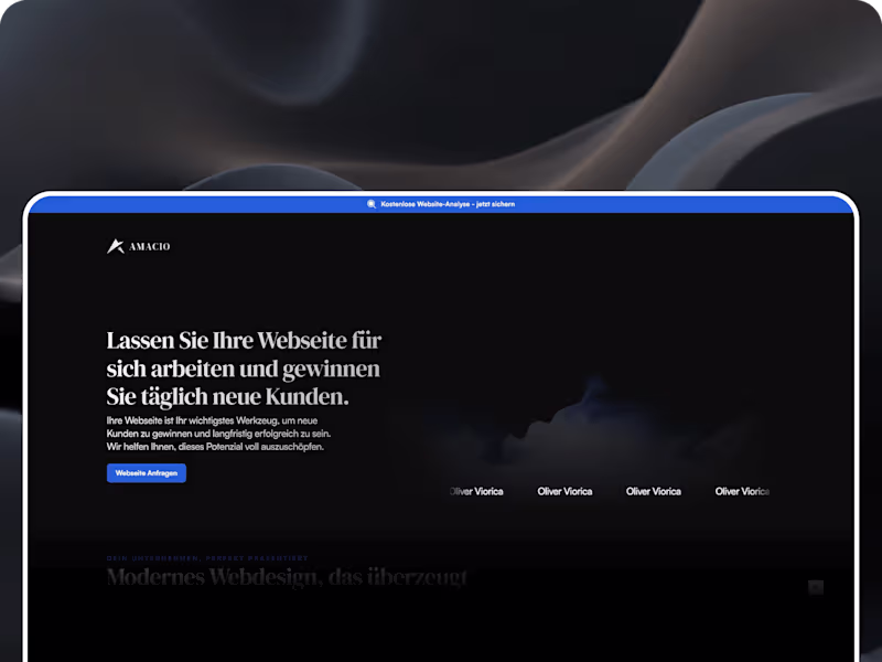 Cover image for Luxury Web Design in Framer – Unique & Engaging
