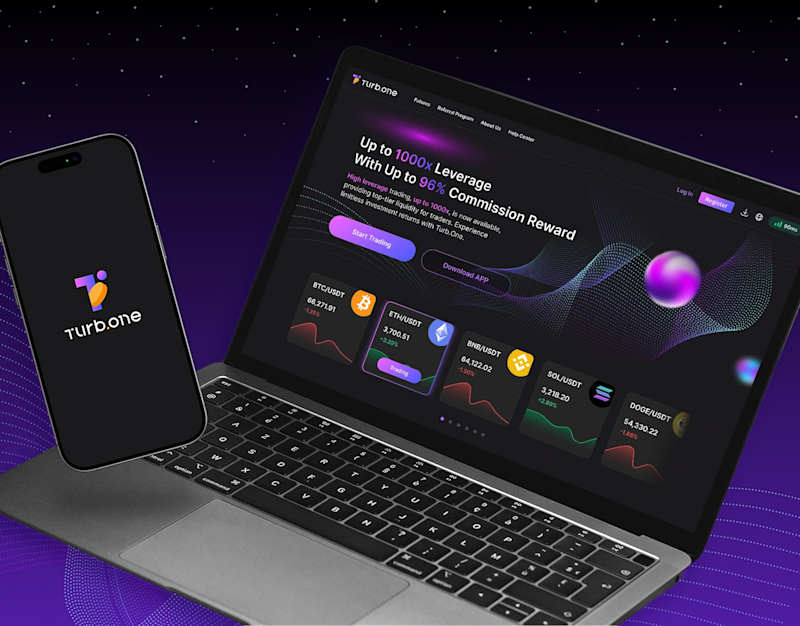 Cover image for Turb.one ─ Crypto Exchange