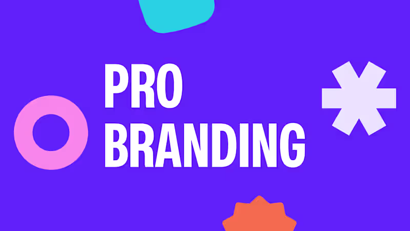 Cover image for Pro Branding [Medium - Large Scale]