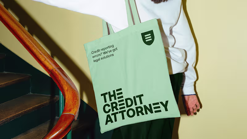 Cover image for The Credit Attorney Branding and Website