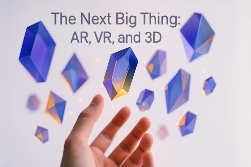 Cover image for The Next Big Thing: AR, VR, and 3D – Should Your Project Go Immersive?