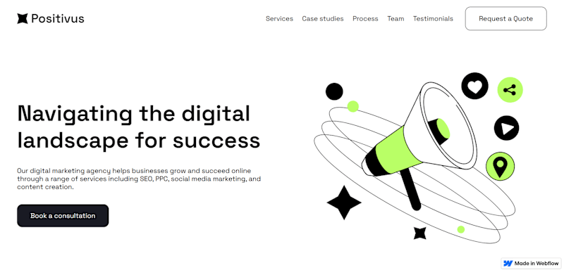 Cover image for Positivus Agency