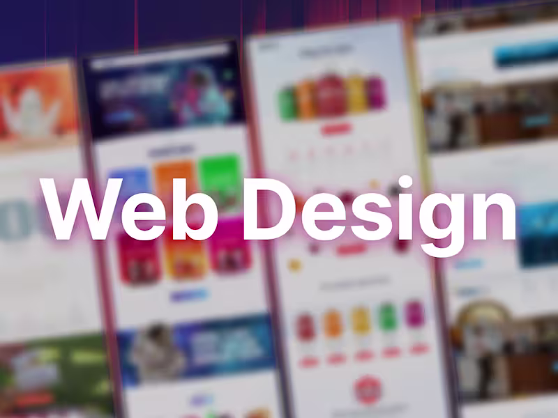 Cover image for Web Design