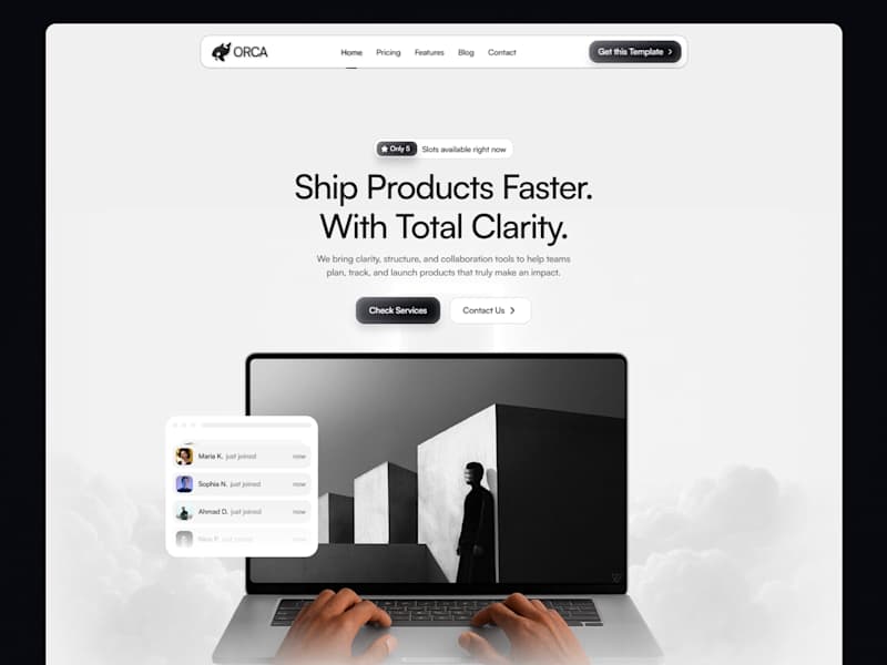 Cover image for Modern Framer Website Design