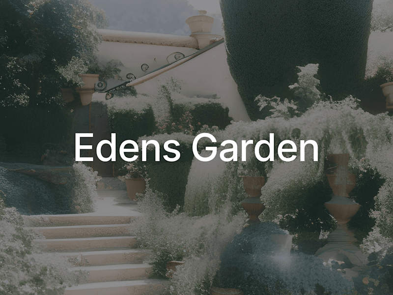 Cover image for Edens Garden Premier Invitation