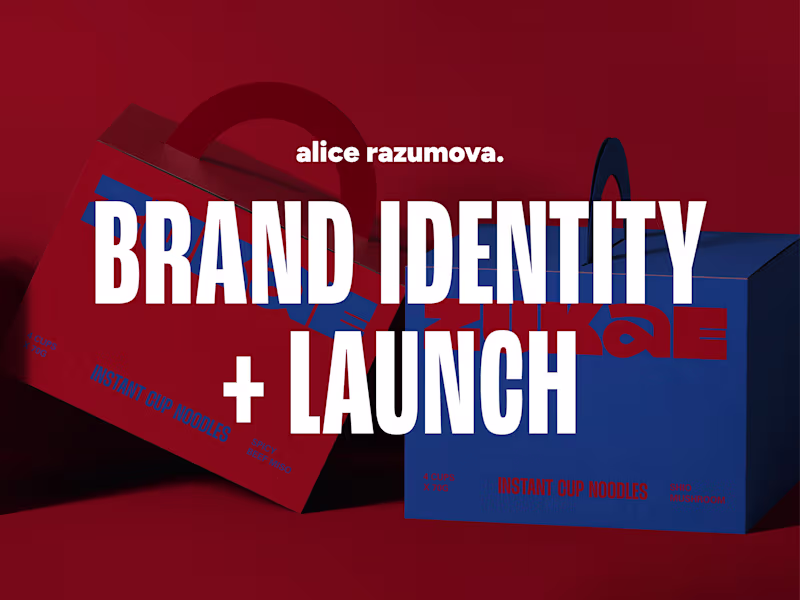 Cover image for Brand Identity + Launch