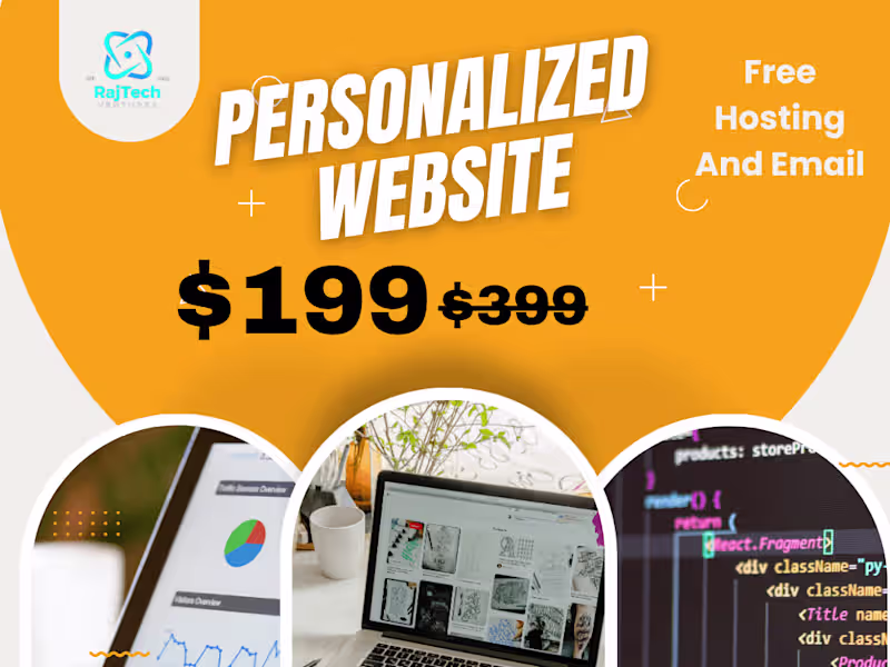 Cover image for I will create custom wordpress websites tailored to your needs