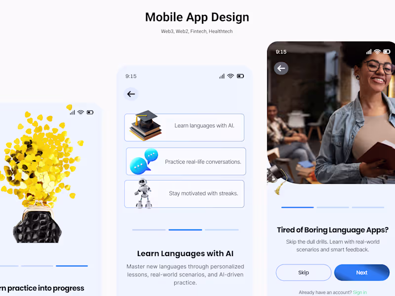 Cover image for Mobile App Design