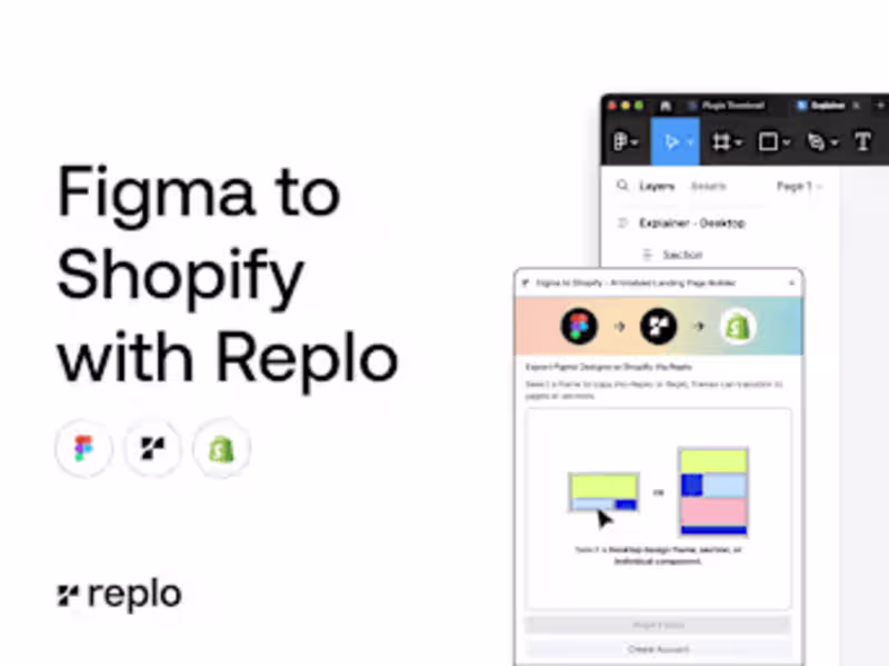 Cover image for Pixel Perfect & Responsive Landing Page | Figma to Replo