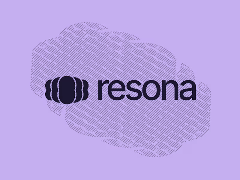 Cover image for Resona — Structured Fintech Brand & Interface System