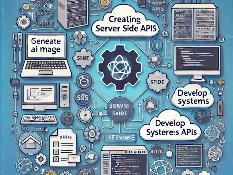 Cover image for Design & develop server side systems
