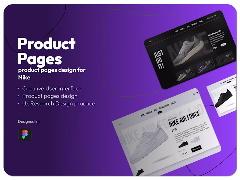 Cover image for Nike Product pages