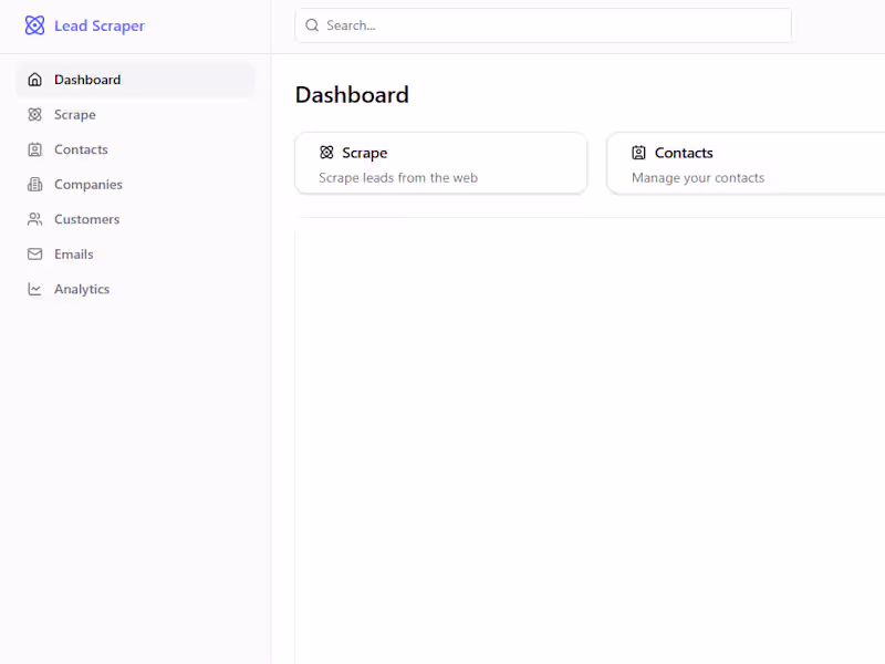 Cover image for leadscraper