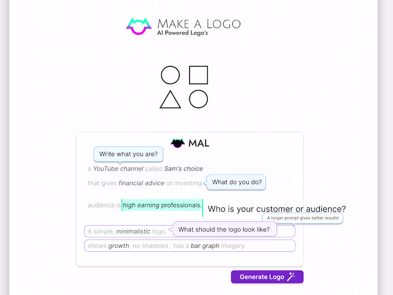 Cover image for Make A logo