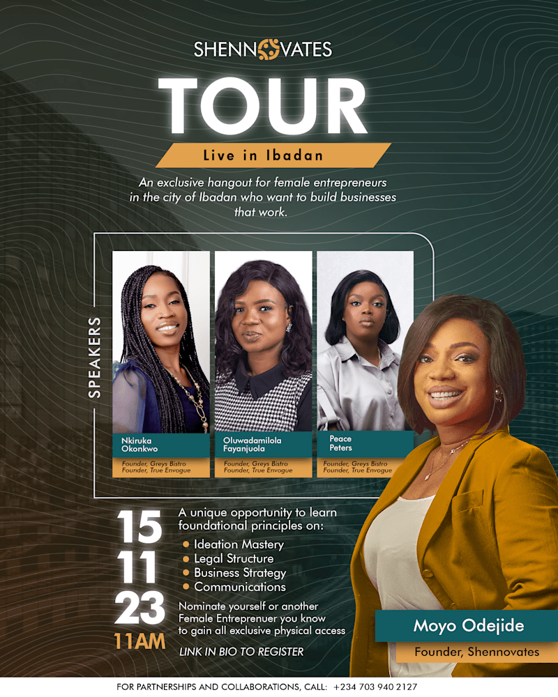 Cover image for Shennovates Tour