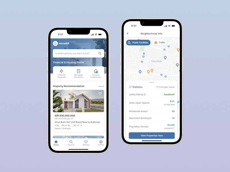 Cover image for HomeSift: Designing a Property Searching Mobile App 