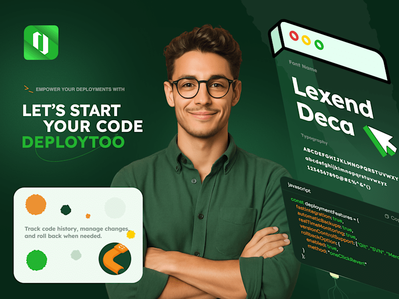Cover image for DeployToo Visual Identity Design