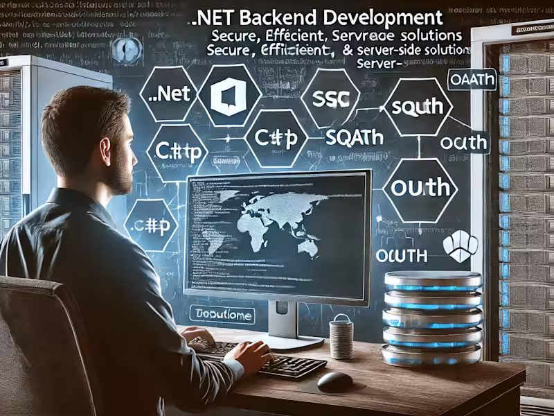 Cover image for Backend developer with C# and .NET