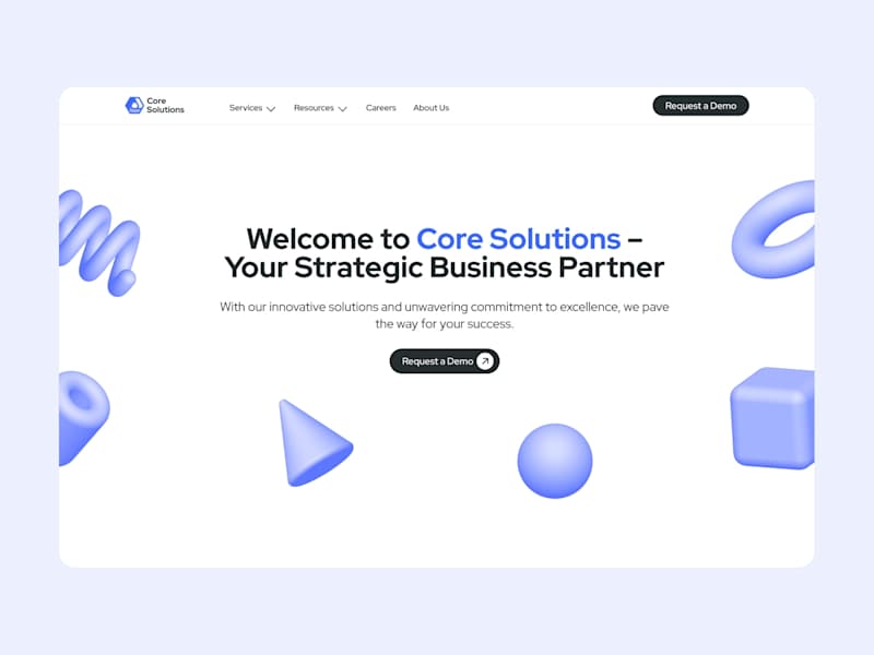 Cover image for Landing Page - B2B Website