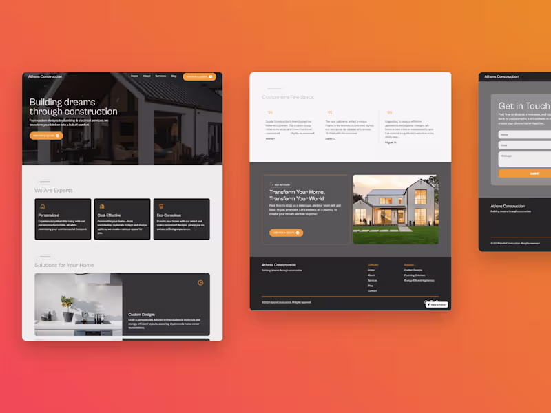 Cover image for Custom Interactive Web Design in Framer –  For Modern Brands