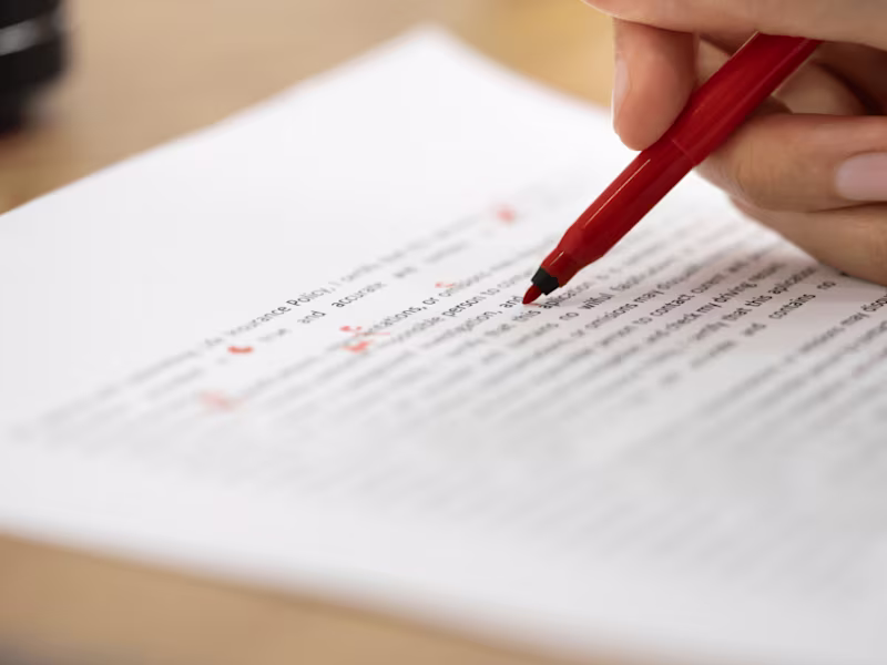 Cover image for Expert proofreading for flawless communication