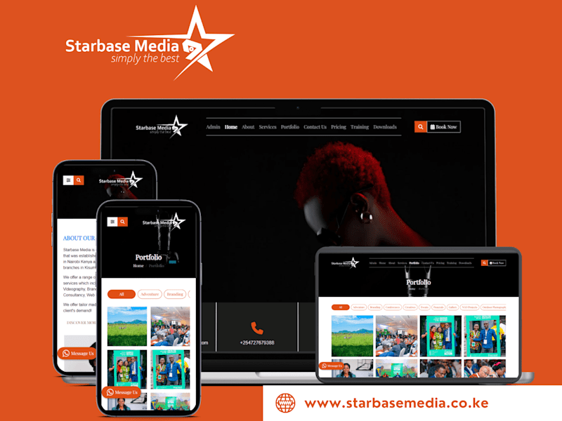 Cover image for Starbase Media Website Development