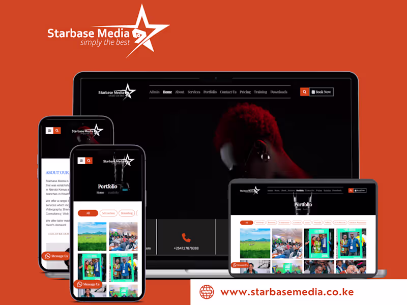 Cover image for Starbase Media Website Development