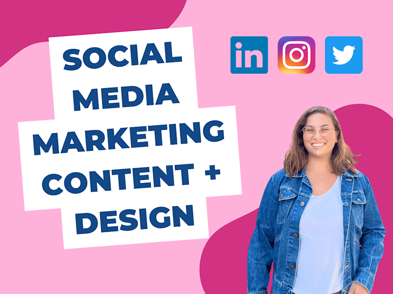 Cover image for Social Media Marketing Content + Design
