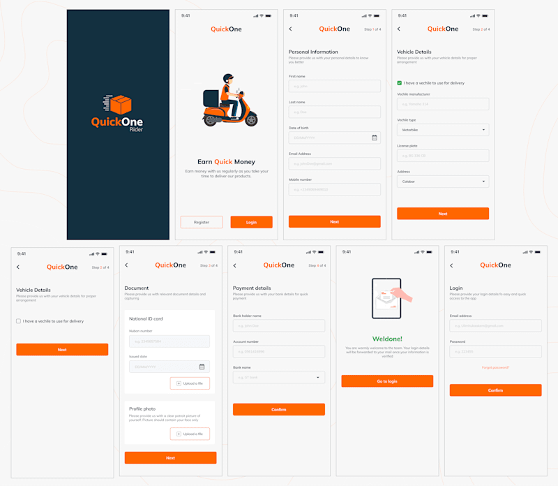 Cover image for QuickOne Delivery Platform