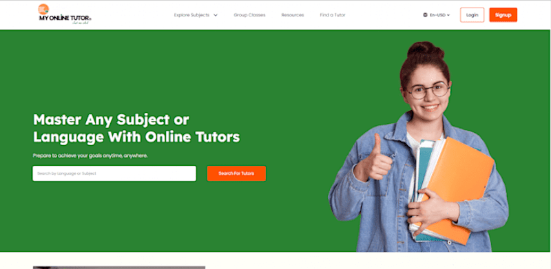 Cover image for Online Tutor Booking Website