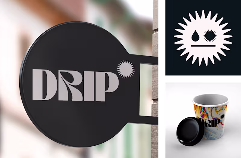 Cover image for Drip Coffee  — Brand Identity Design