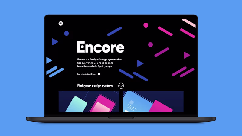 Cover image for Encore Design System for Spotify