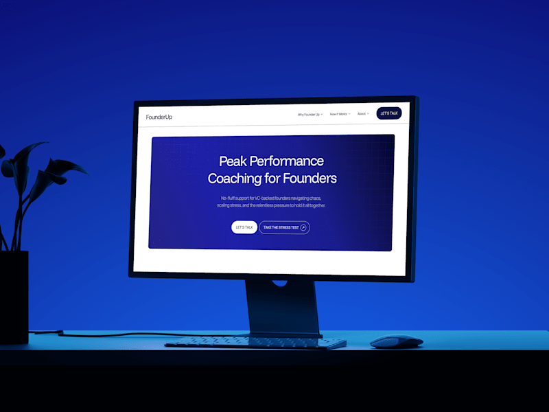 Cover image for FounderUp | Framer Design & Development