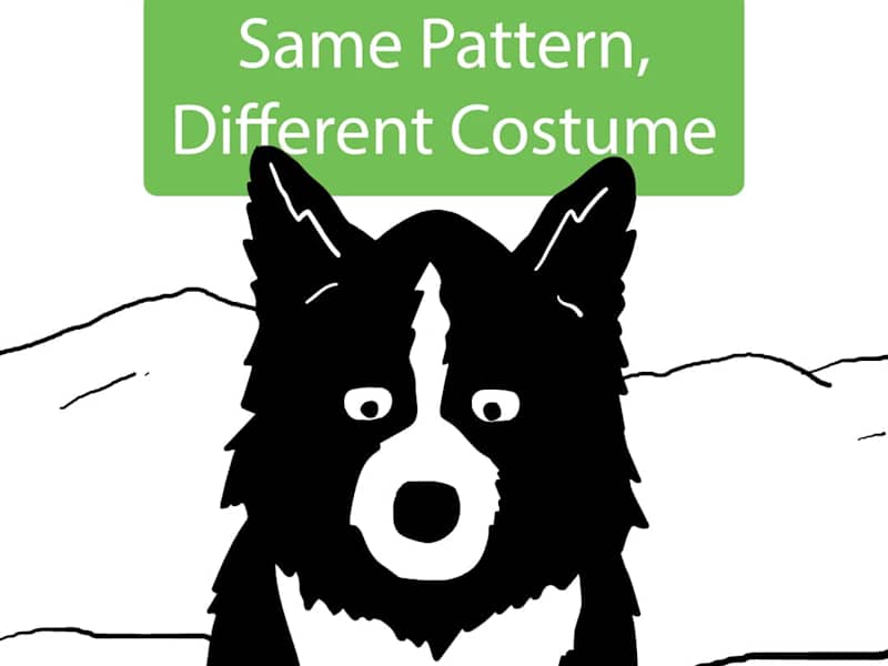 Cover image for Same Pattern, Different Costume