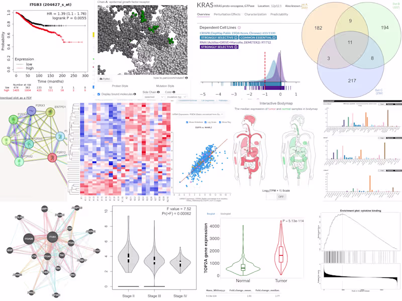 Cover image for Lessons - Bioinformatic Online Tools for Cancer Research