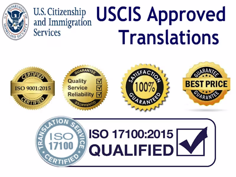 Cover image for CERTIFIED TRANSLATION