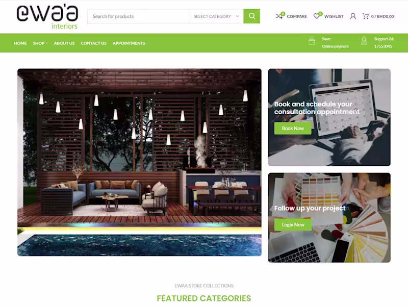 Cover image for Create WordPress eCommerce Business website with Elementor