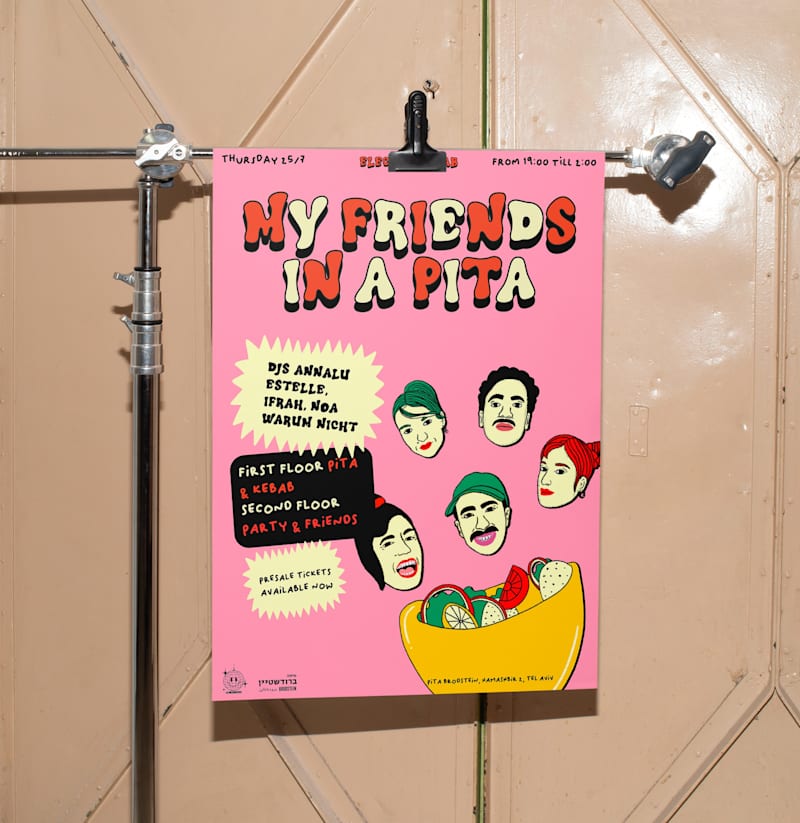 Cover image for My friends in a Pita
