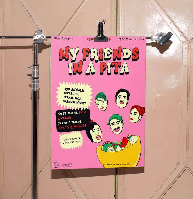 Cover image for My friends in a Pita