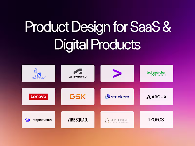 Cover image for Product Design for SaaS & Digital Products