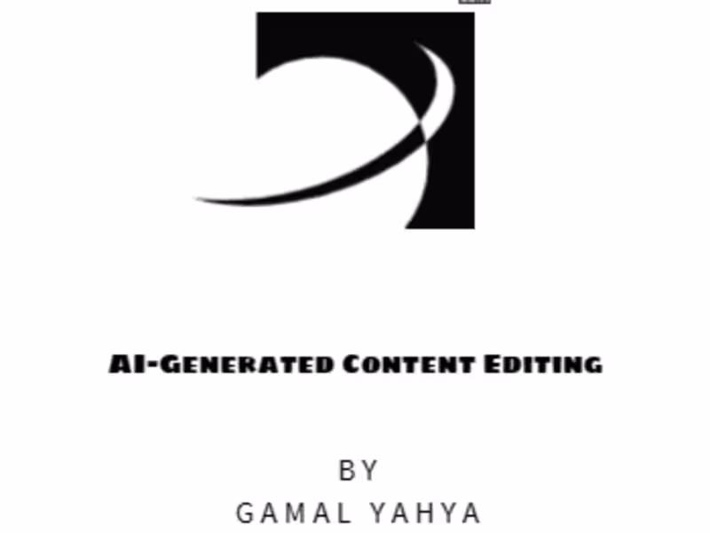 Cover image for AI-Generated Content Editing