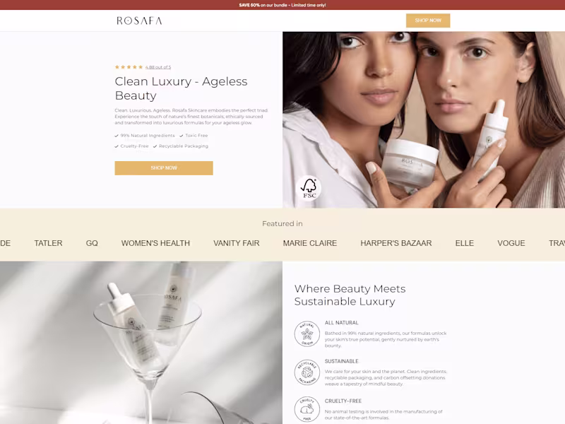 Cover image for Webflow Website - Landing Page