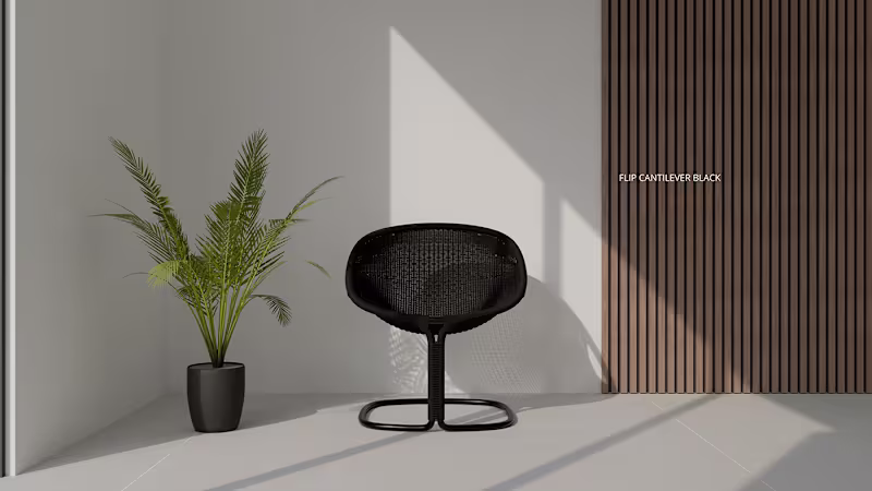 Cover image for FLIP CANTILEVER BLACK :: Behance