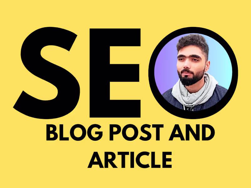 Cover image for I will write you an attractive and original blog post or article