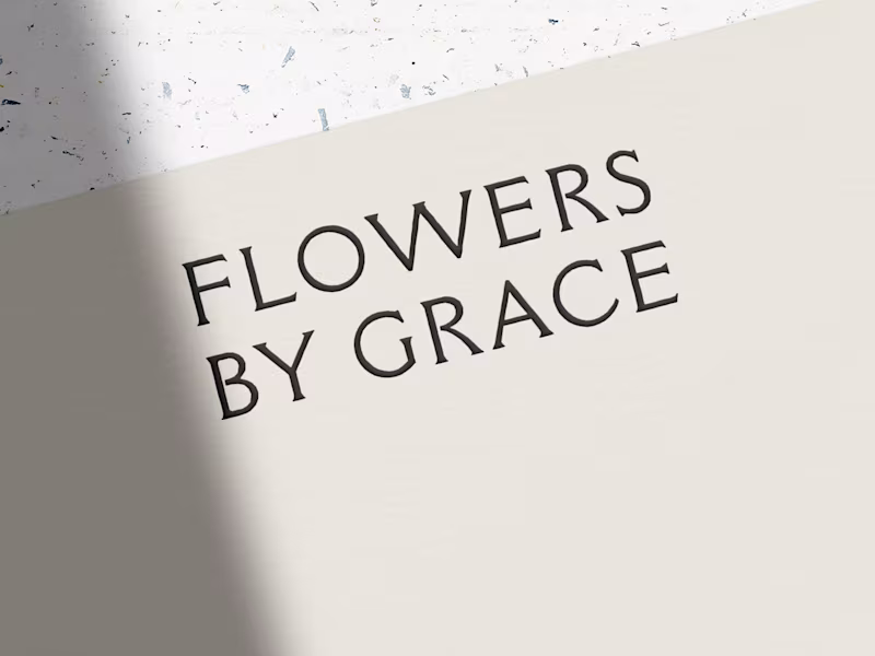 Cover image for Flowers by Grace | Web & Brand